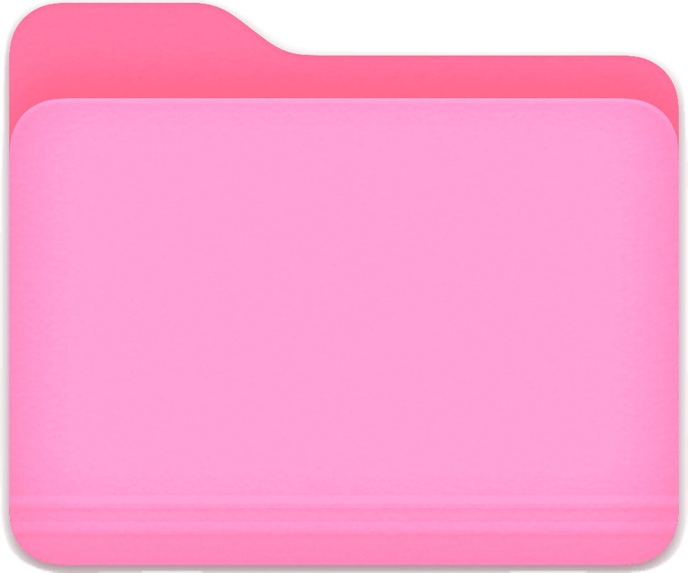 pink folder
