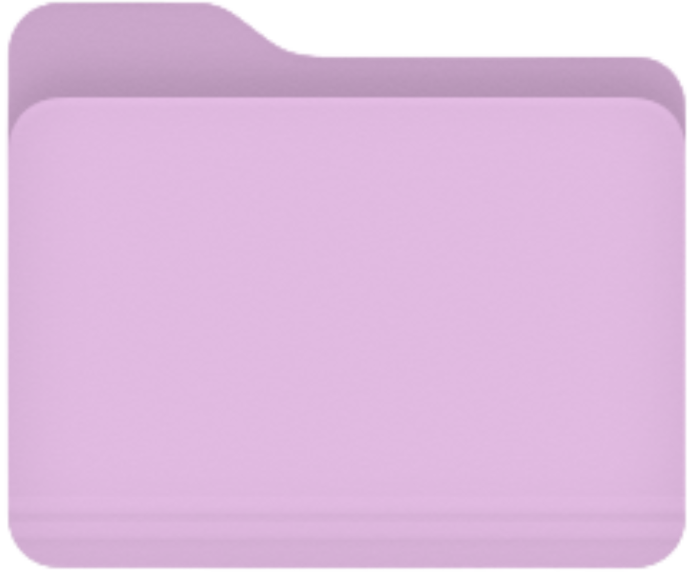 purple folder